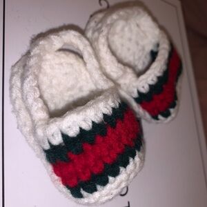 Handmade “Gucci” Baby Sandals